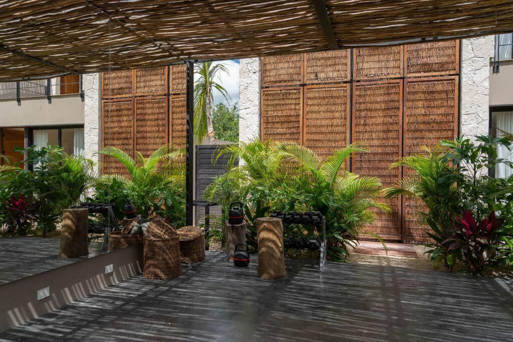 Apartmán Departamento Boho Chic, Alberca Privada , Centrico Tulum Exteriér fotografie